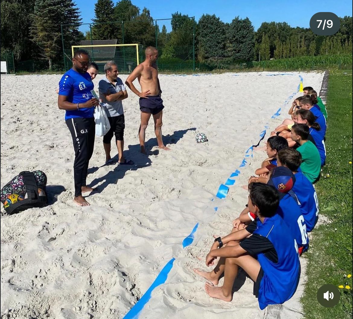 ÊKHÔ Sport & Belgium Beach Soccer Host Inclusive Sport Day.