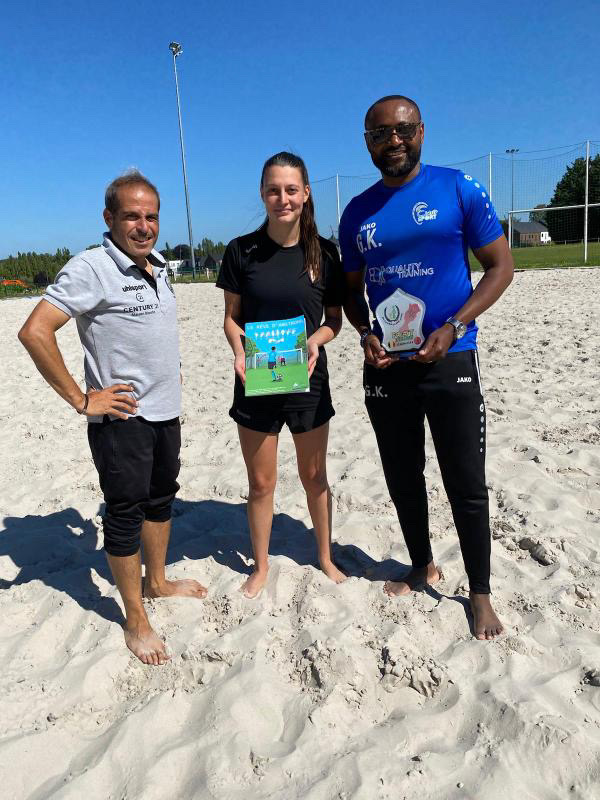 ÊKHÔ Sport & Belgium Beach Soccer Host Inclusive Sport Day with David Mames