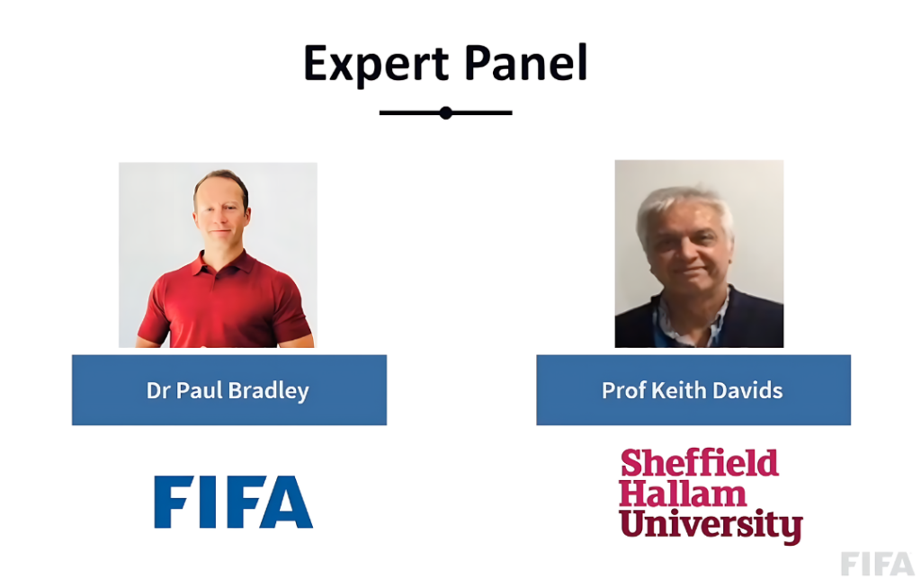 Poster of FIFA series "Science Explained" hosted by Dr. Paul Bradley.